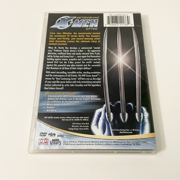 Astonishing Xmen Gifted DVD X-Men - Picture 2 of 13